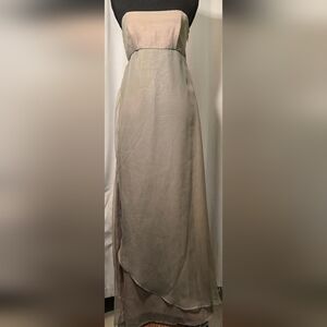 After Six Green Iridescent Bridesmaid Dress